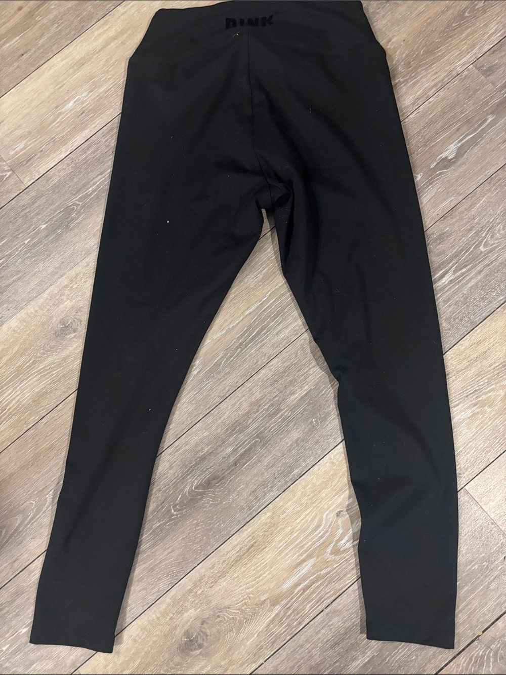 PINK Victoria's Secret Black High-Waist Leggings